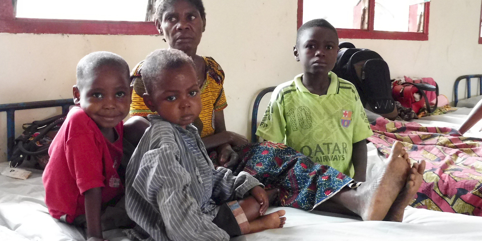 Kinder im Hospital in Vanga/Kongo – ©&nbsp;Br.&nbsp;Christian Hauter 2017