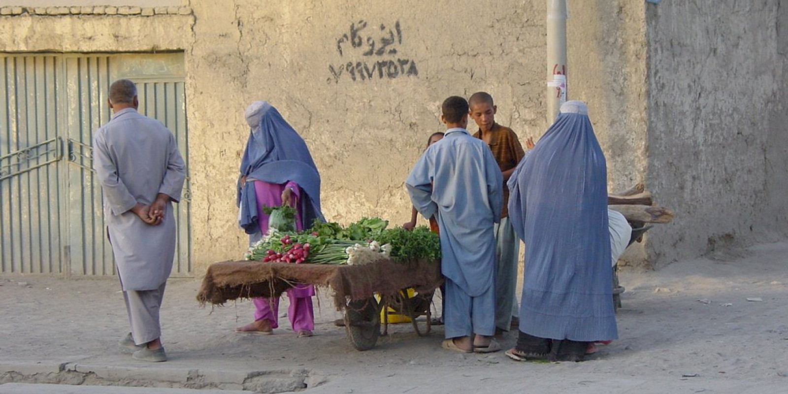 Straßenszene in Kabul/Afghanistan – ©&nbsp;Br.&nbsp;Christian Hauter 2006